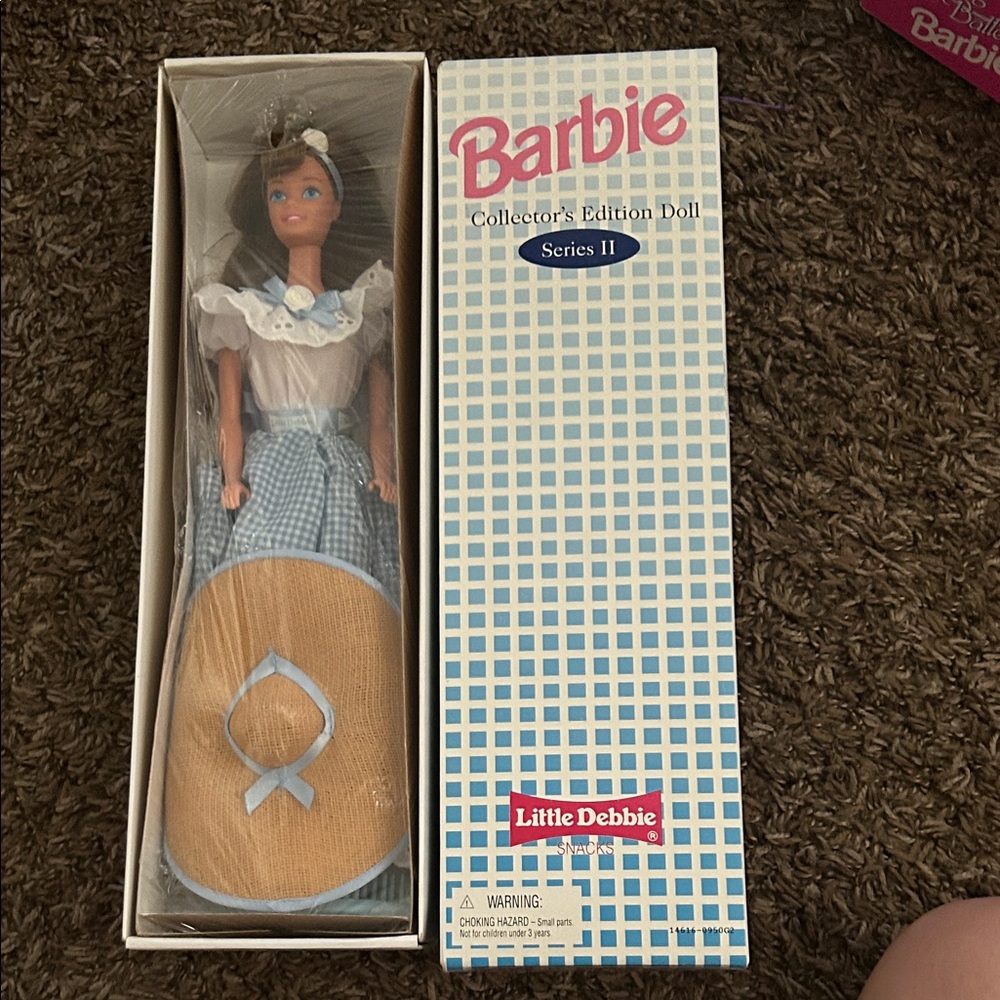 Barbie Collector's Edition Doll with Blue and White Dress